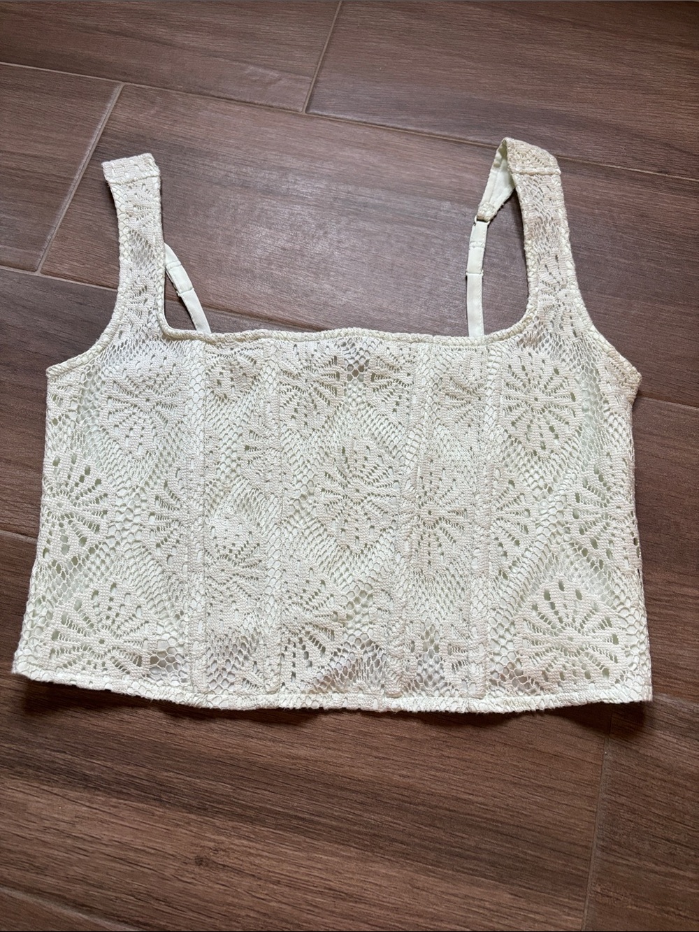 American Eagle Mint Green Crop Tank Top